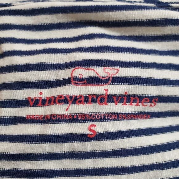 Vineyard Vines Blue & White Striped Dress (S) - Picture 5 of 5